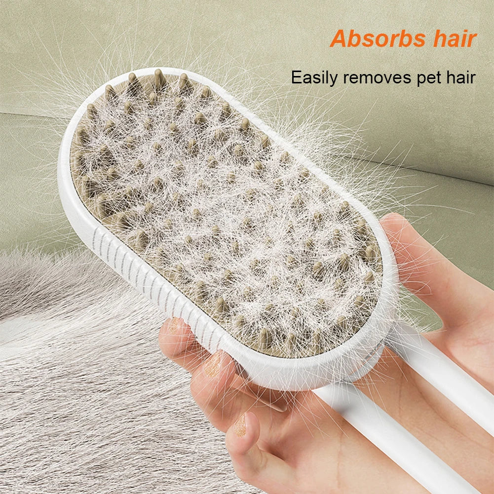 Deluxe 3-in-1 Pet Grooming Brush
